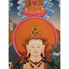 Chenrezig Masterpiece Large Thangka Painting - Art Of Tibet