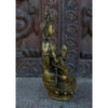 Chenrezig Pure Bronze Statue with Antique Finishing - Art Of Tibet