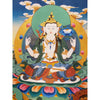 Chenrezig Thangka - Art Of Tibet