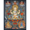 Chenrezig Thangka - Art Of Tibet