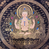 Chenrezig Thangka - Art Of Tibet