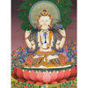 Chenrezig Thangka - Art Of Tibet