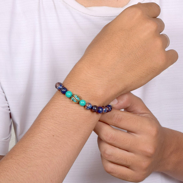 Chrysocolla Tranquility Bracelet - Art Of Tibet