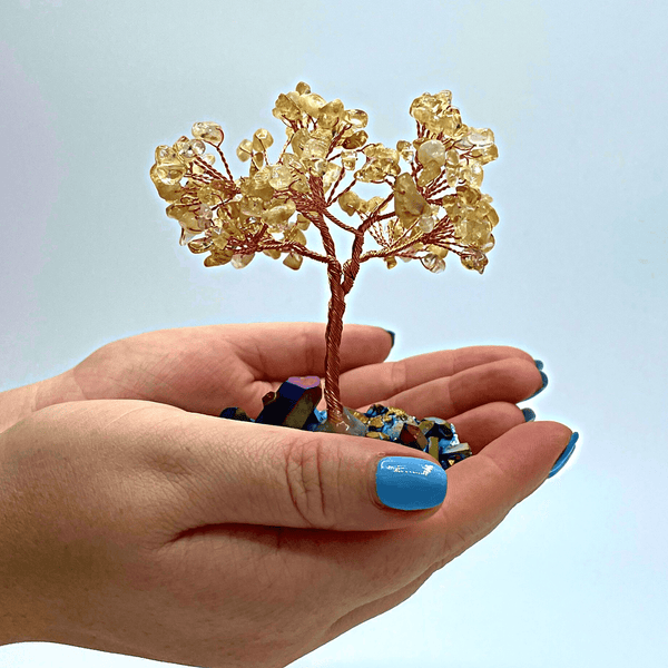 Citrine Sunshine Tree Of Life - Art Of Tibet