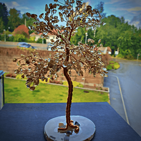 Citrine Sunshine Tree Of Life - Art Of Tibet