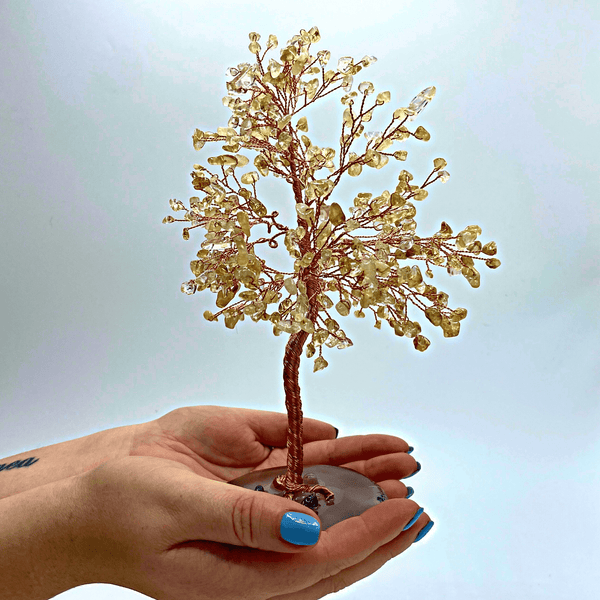 Citrine Sunshine Tree Of Life - Art Of Tibet