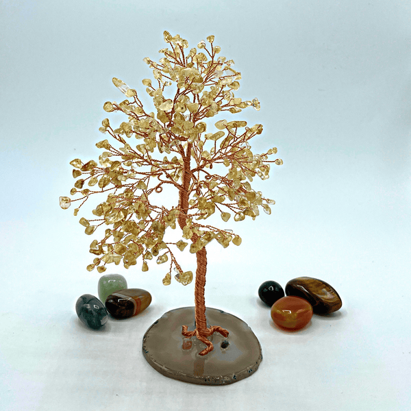Citrine Sunshine Tree Of Life - Art Of Tibet