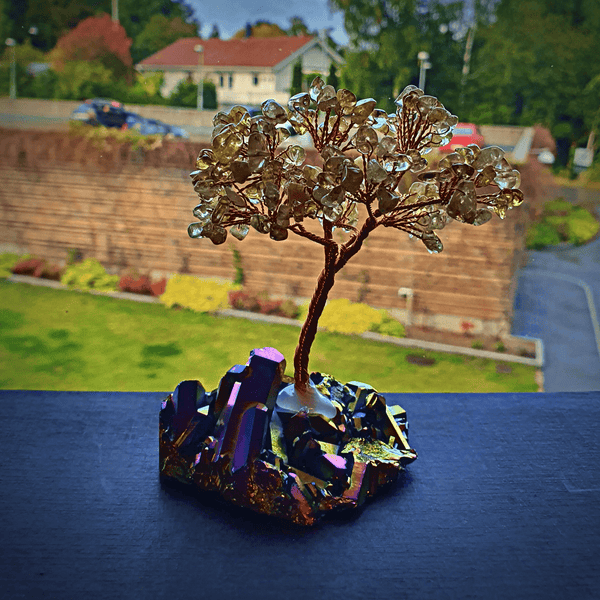 Citrine Sunshine Tree Of Life - Art Of Tibet