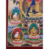Eight Set Medicine Buddha Large Thangka - Art Of Tibet