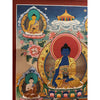 Eight Set Medicine Buddha Large Thangka - Art Of Tibet