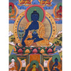 Eight Set Medicine Buddha Thangka - Art Of Tibet