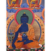 Eight Set Medicine Buddha Thangka - Art Of Tibet