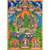 Green Tara Large Thangka - Art Of Tibet
