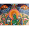 Green Tara Large Thangka - Art Of Tibet