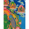 Green Tara Large Thangka - Art Of Tibet