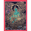 Green Tara Thangka - Art Of Tibet