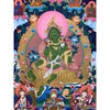 Green Tara Thangka - Art Of Tibet