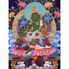 Green Tara Thangka - Art Of Tibet