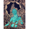 Green Tara Thangka - Art Of Tibet
