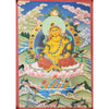 Jambhala (Kubera) Tibetan Thangka Painting - Art Of Tibet