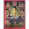 Jambhala(Kubera) Masterpiece Tibetan Thangka Painting - Art Of Tibet