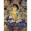 Jambhala(Kubera) Masterpiece Tibetan Thangka Painting - Art Of Tibet