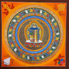 Kalachakra Alphabet Tibetan Thangka Painting - Art Of Tibet