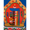 Kalachakra Alphabet Tibetan Thangka Painting - Art Of Tibet