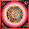 Kalachakra Mandala Large Tibetan Thangka Painting - Art Of Tibet