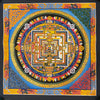 Kalachakra Mandala Tibetan Thangka Painting - Art Of Tibet