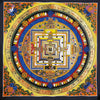 Kalachakra Mandala Tibetan Thangka Painting - Art Of Tibet