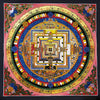 Kalachakra Mandala Tibetan Thangka Painting - Art Of Tibet