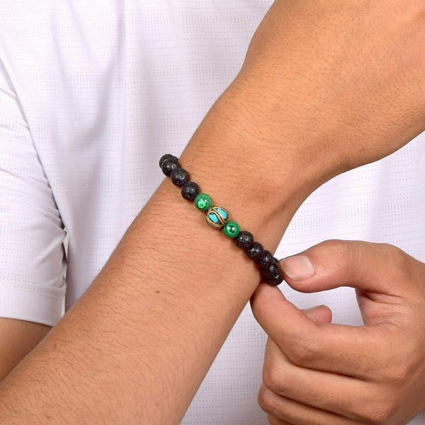 Lava Stone Bracelet - Art Of Tibet