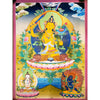 Manjushri God Of Wisdom Tibetan Thangka Painting - Art Of Tibet