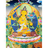 Manjushri God Of Wisdom Tibetan Thangka Painting - Art Of Tibet