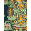 Manjushri + Jambhala Thangka - Art Of Tibet