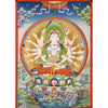 Mother Goddess Chundi Tibetan Thangka Painting - Art Of Tibet