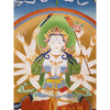 Mother Goddess Chundi Tibetan Thangka Painting - Art Of Tibet