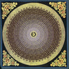 Om Mantra Mandala Thangka - Art Of Tibet