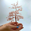 Rose Quartz Happiness Tree Of Life - Art Of Tibet