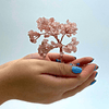 Rose Quartz Happiness Tree Of Life - Art Of Tibet