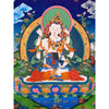 Vajrasattva Shakti Thangka Painting - Art Of Tibet