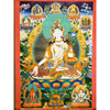 White Tara Masterpiece Thangka - Art Of Tibet