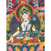 White Tara Thangka - Art Of Tibet