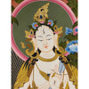 White Tara Thangka - Art Of Tibet